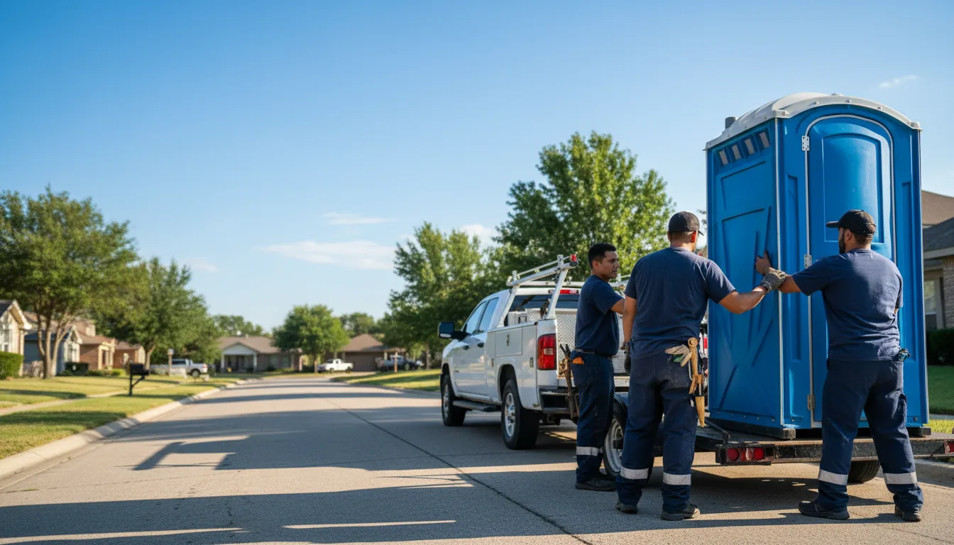 Portable Toilet Rental in Delaware, OK near me